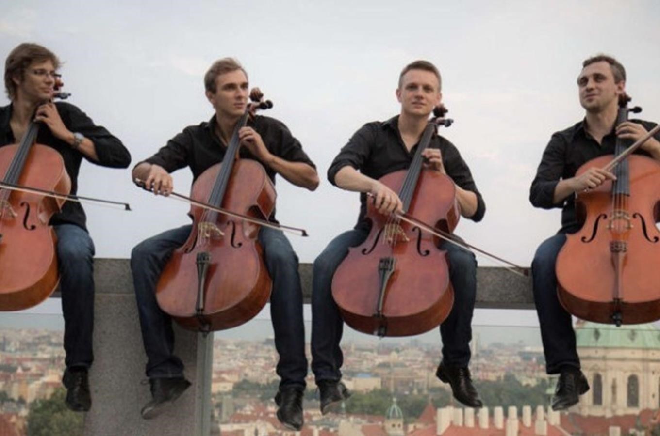 Kudy z nudy Koncert Prague  Cello  Quartet 